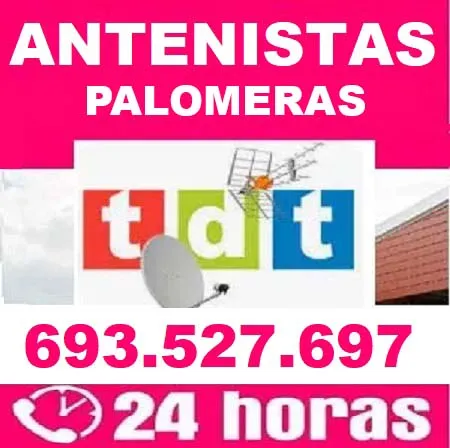 Antenistas Palomeras a domicilio